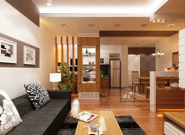 Hình ảnh: Thiết kế nội thất phòng khách hiện đại, phong cách