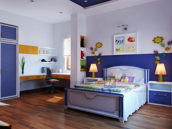 Hình ảnh: Góc phòng ngủ đẹp rộng rãi và tiện nghi cho bé